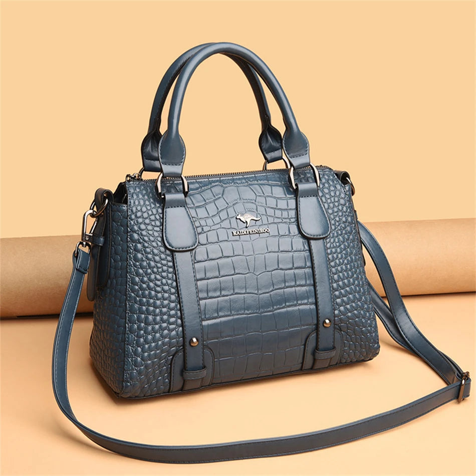 Veliora Luxury Soft Leather Crossbody Bag 👜