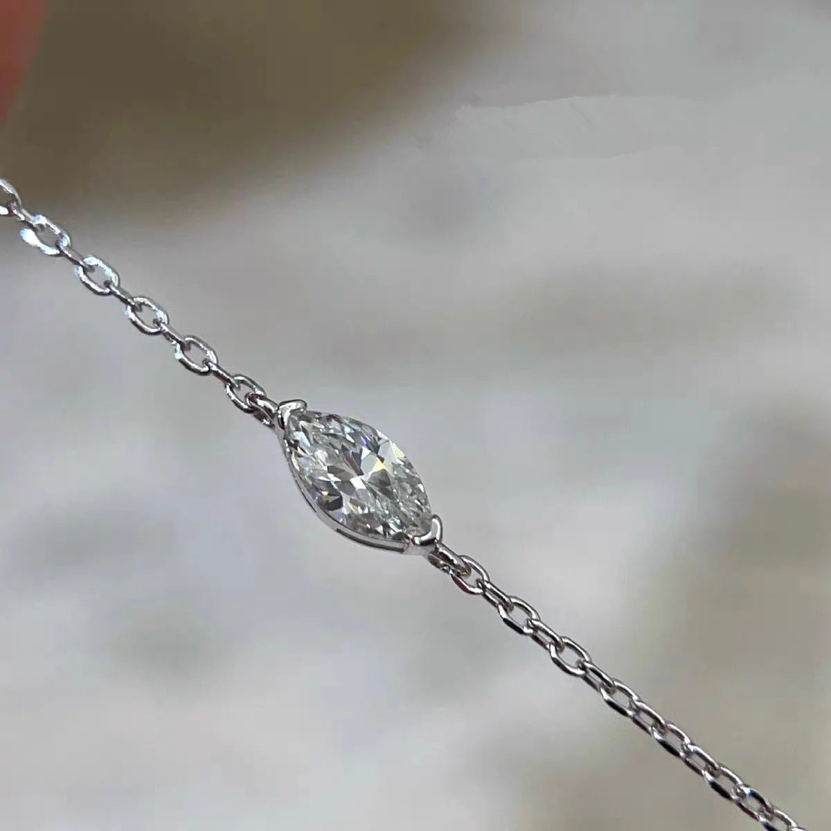 Geometric Zircon Bracelet