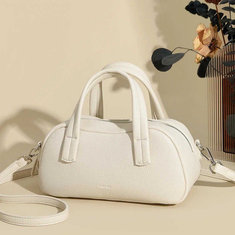 Veliora Soft Leather Designer Shoulder Bag 👜