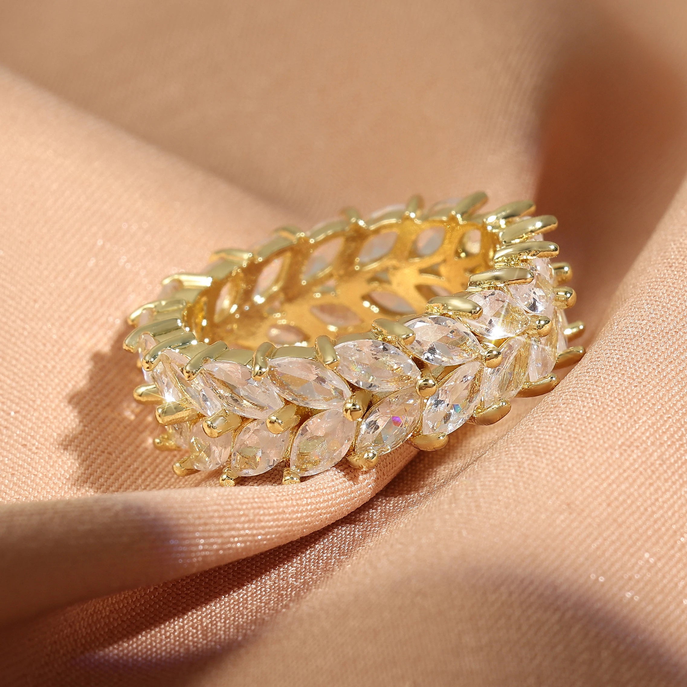 Veliora Baguette CZ Statement Ring ✨