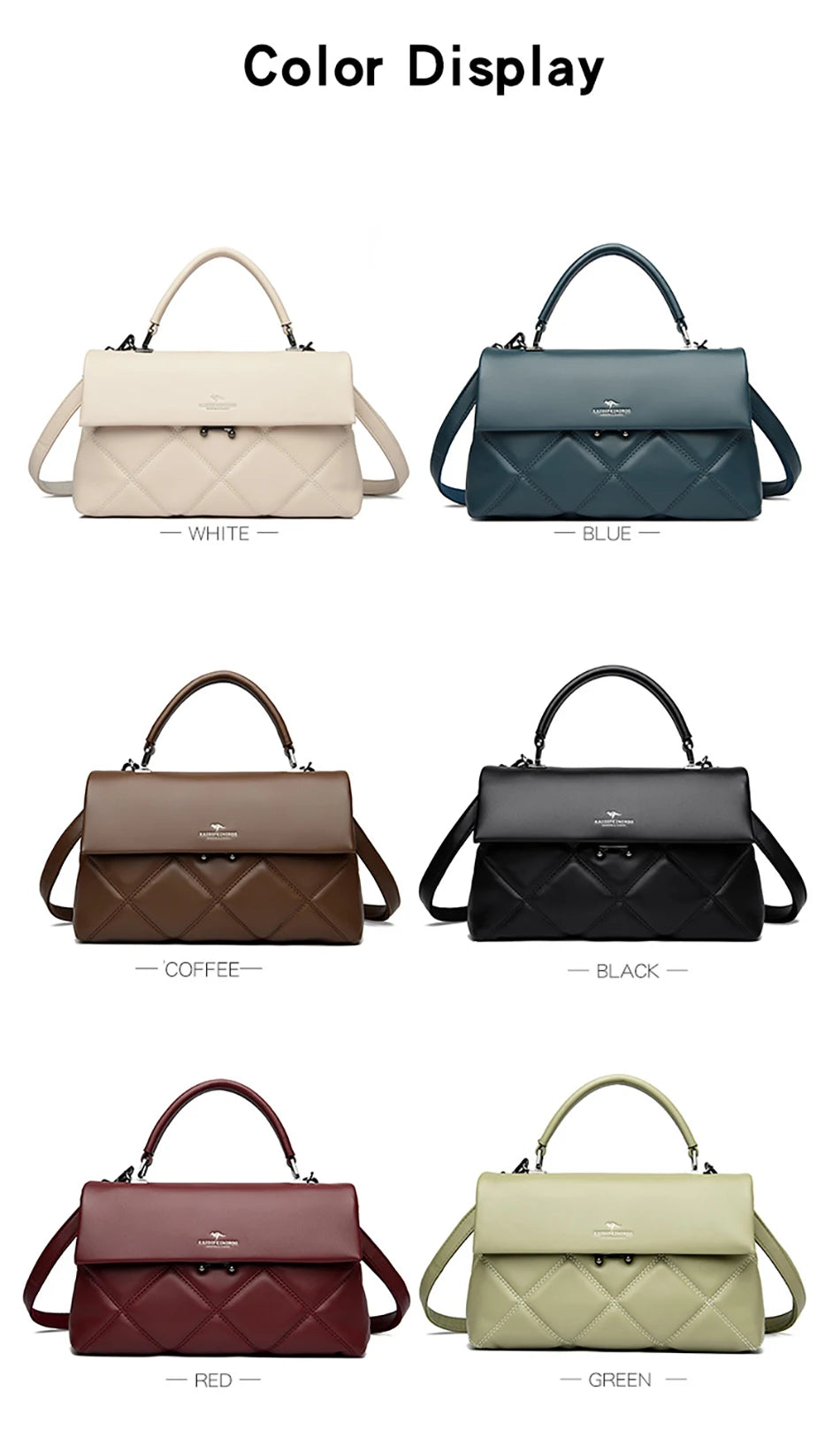 Veliora Retro Square Crossbody Bag 👜