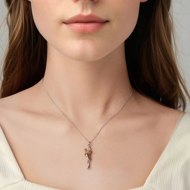 Veliora Mother & Child Hug Necklace