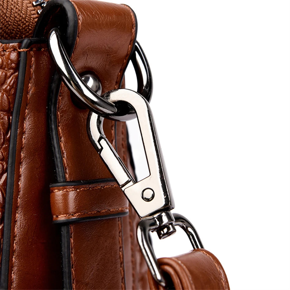 Veliora Luxury Soft Leather Crossbody Bag 👜