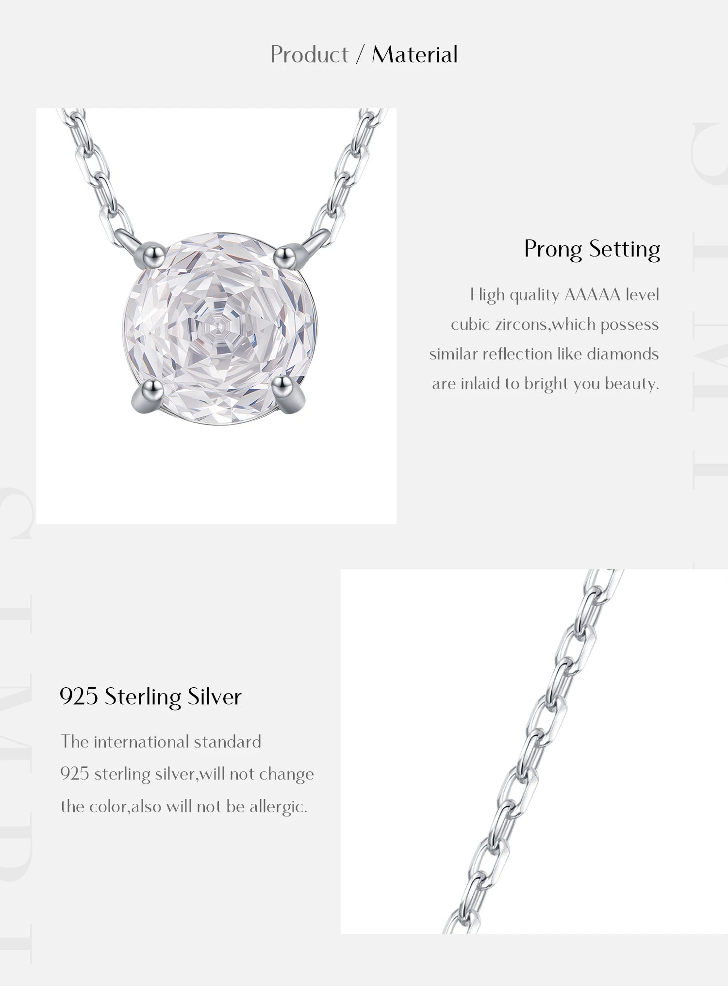 Veliora Cobalt Silver Crystal Necklace
