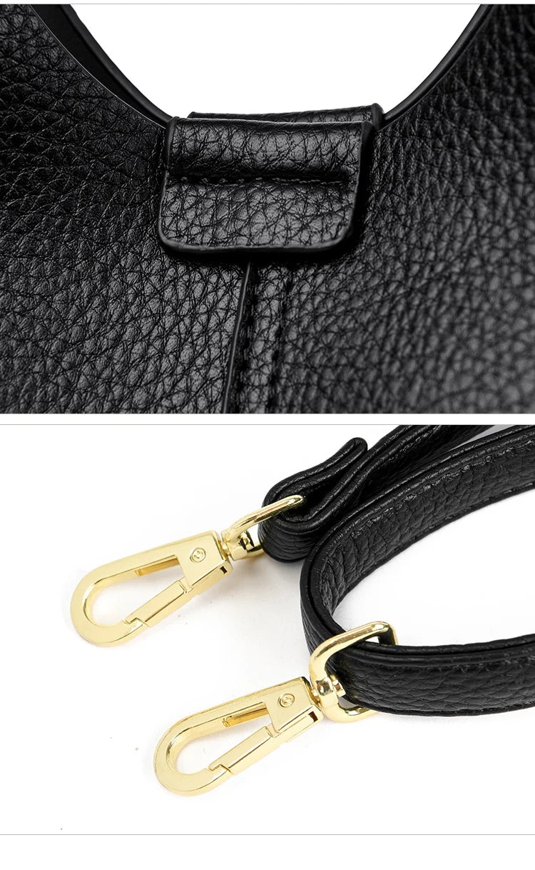 Veliora Vintage Soft Leather Shoulder Bag 👜