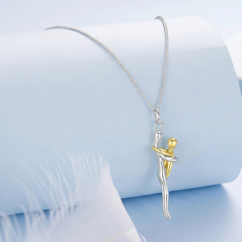 Veliora Mother & Child Hug Necklace