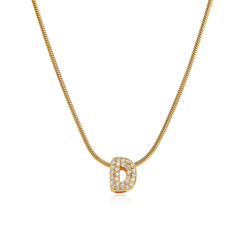 Veliora Signature Initial Necklace ✨
