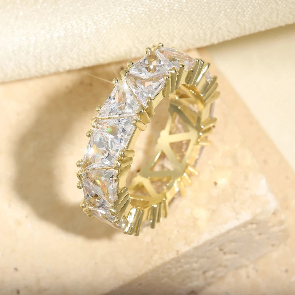 Veliora Baguette CZ Statement Ring ✨