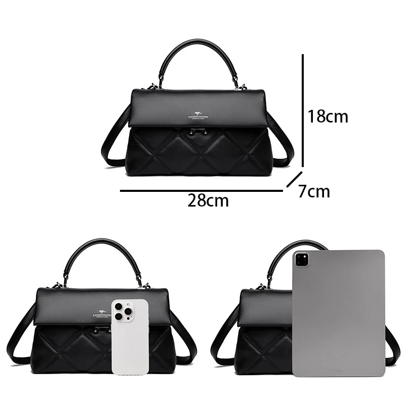 Veliora Retro Square Crossbody Bag 👜