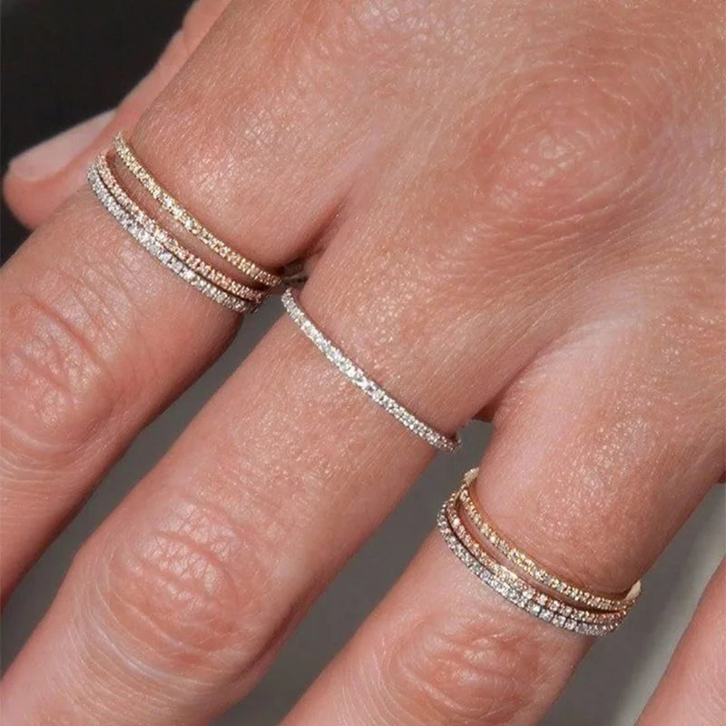 Veliora Micro Pave Zircon Ring ✨