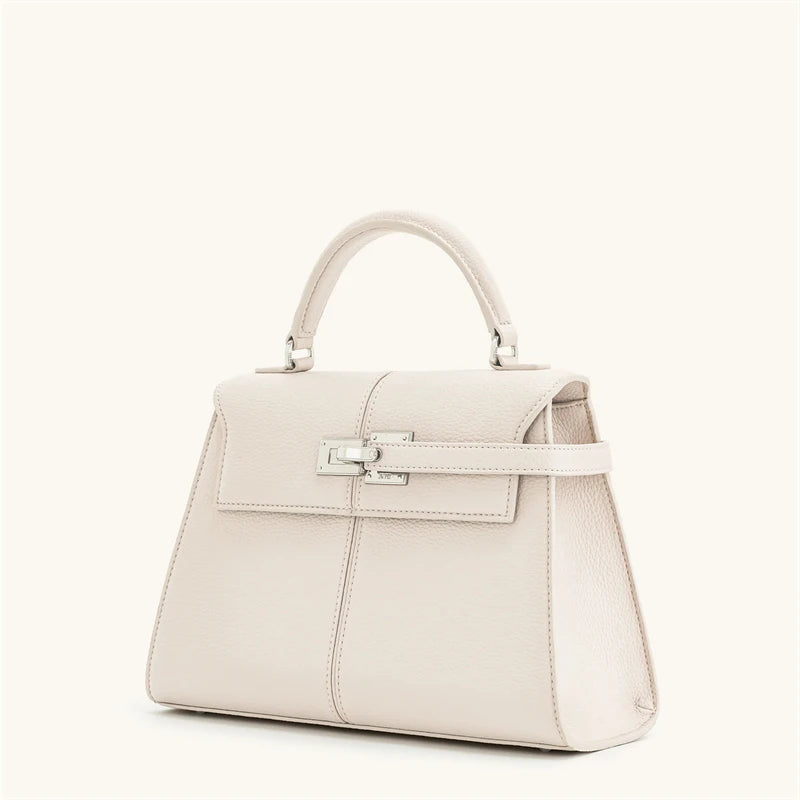 Veliora Burgundy Structured Crossbody Bag
