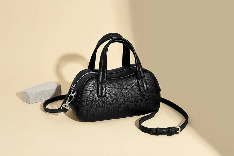 Veliora Soft Leather Designer Shoulder Bag 👜