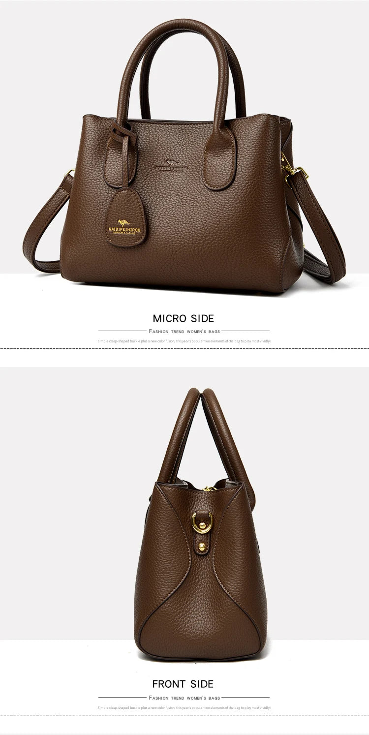 Veliora Trio Layered Crossbody Bag