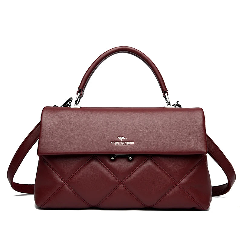 Veliora Retro Square Crossbody Bag 👜