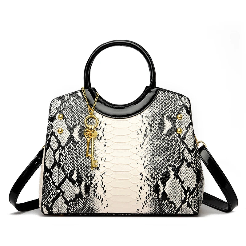 Veliora Crocodile Luxe Tote Bag