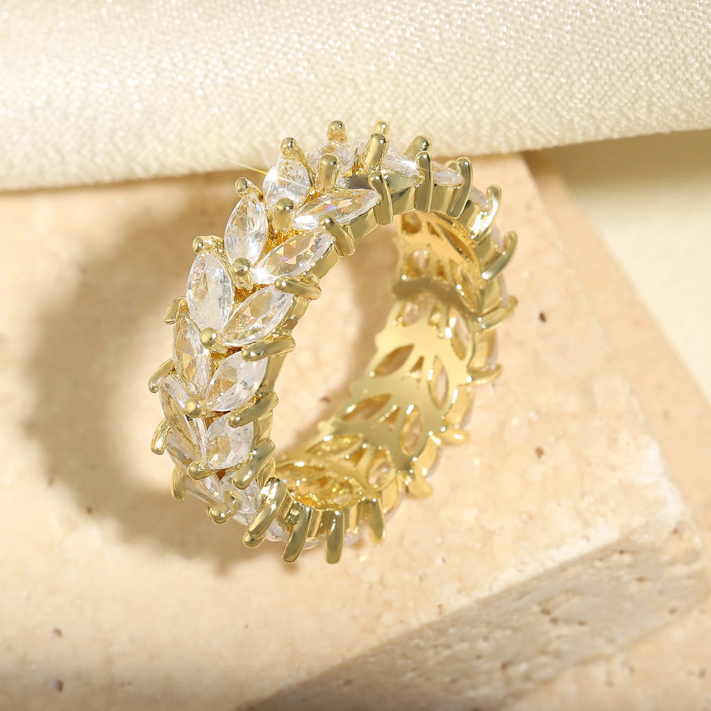 Veliora Baguette CZ Statement Ring ✨