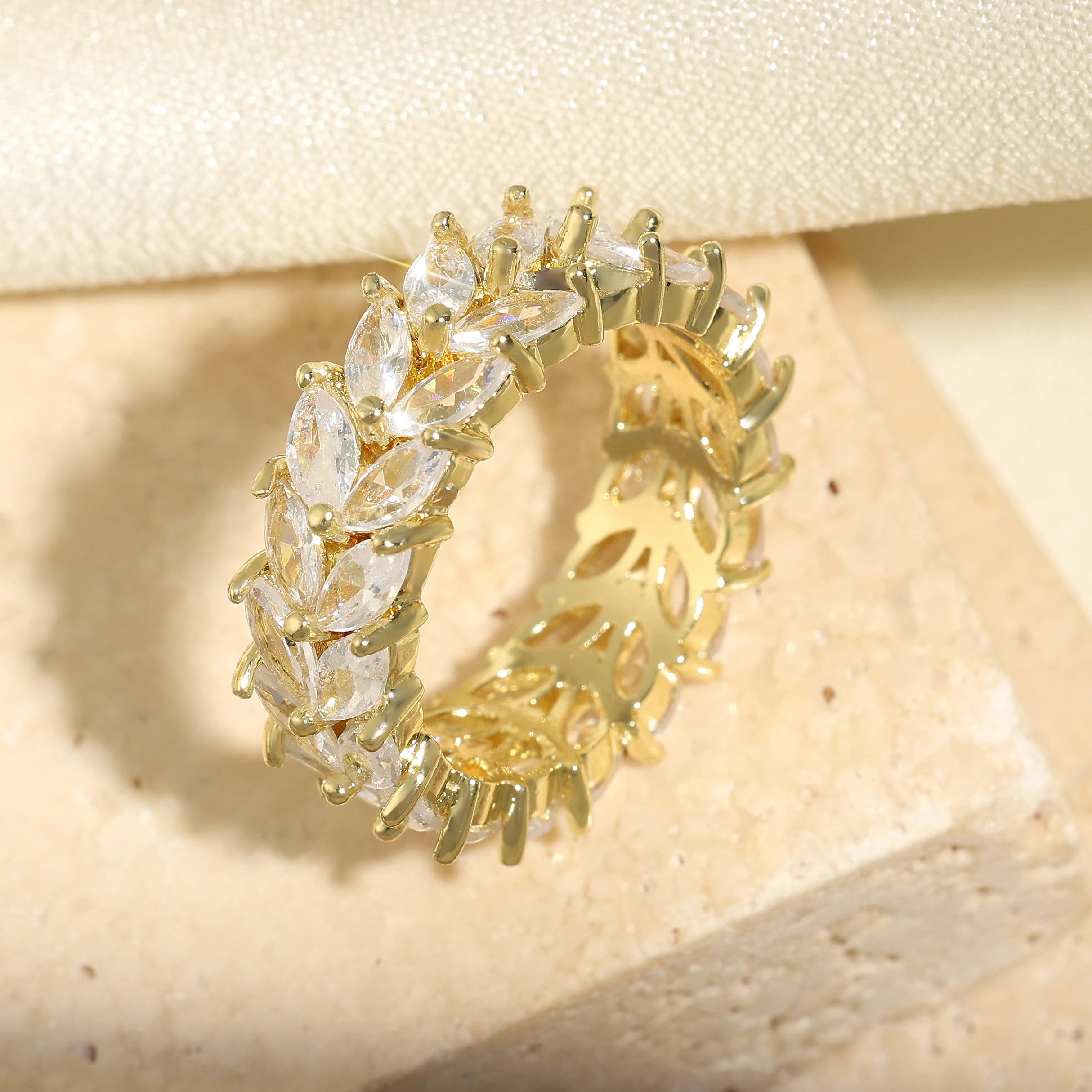 Veliora Baguette CZ Statement Ring ✨