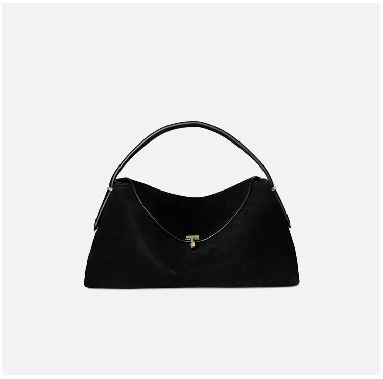 Veliora Heritage Satin Leather Shoulder Bag 👜
