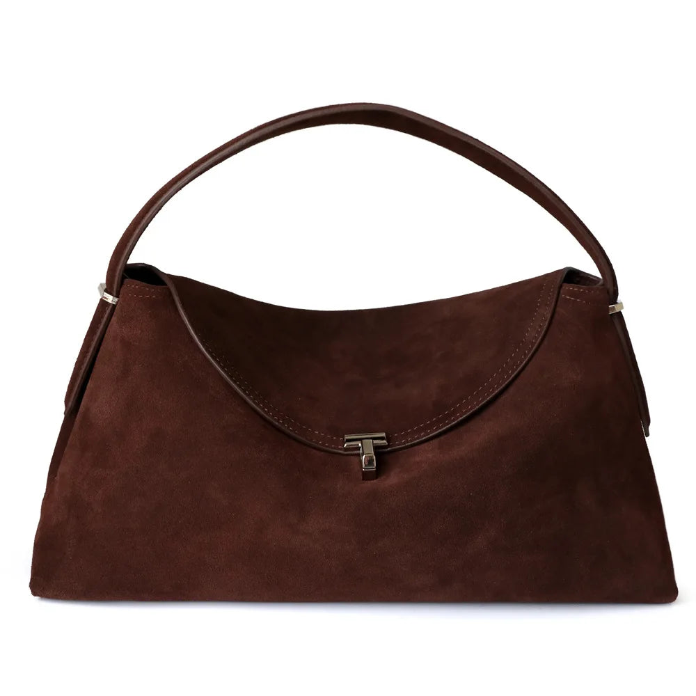 Veliora Heritage Satin Leather Shoulder Bag 👜