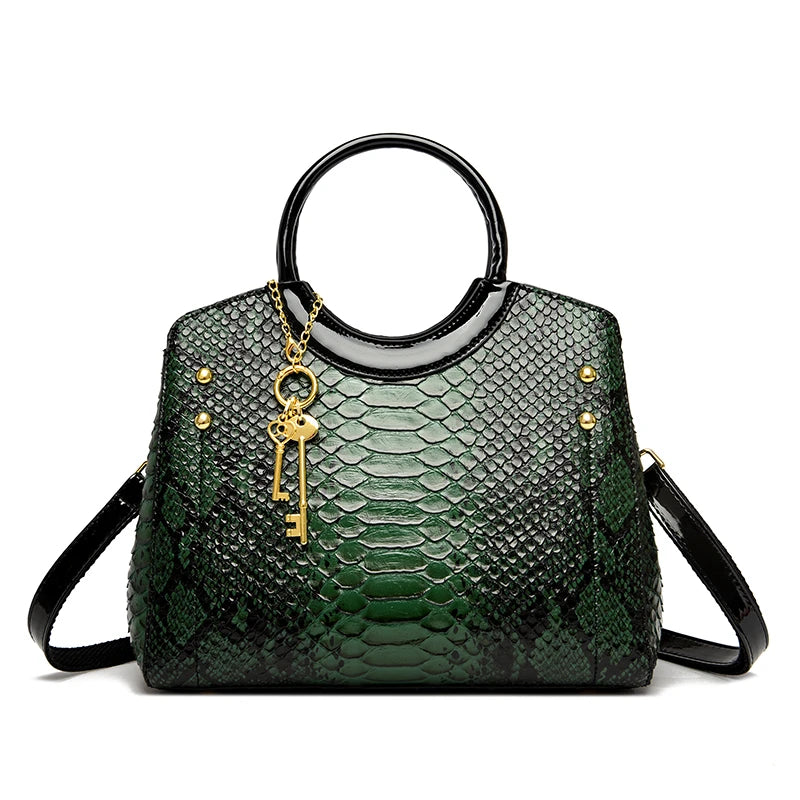 Veliora Crocodile Luxe Tote Bag