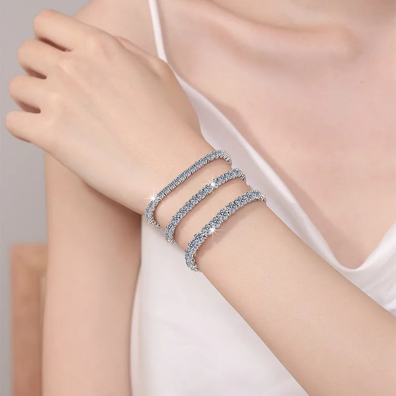 Moissanite Tennis Bracelet