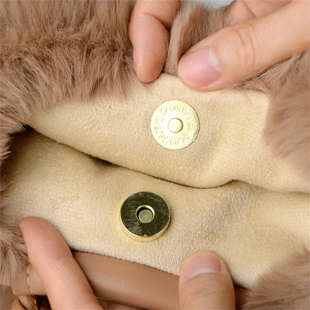 Veliora Pumpkin Plush Crossbody Bag – Cute Tote