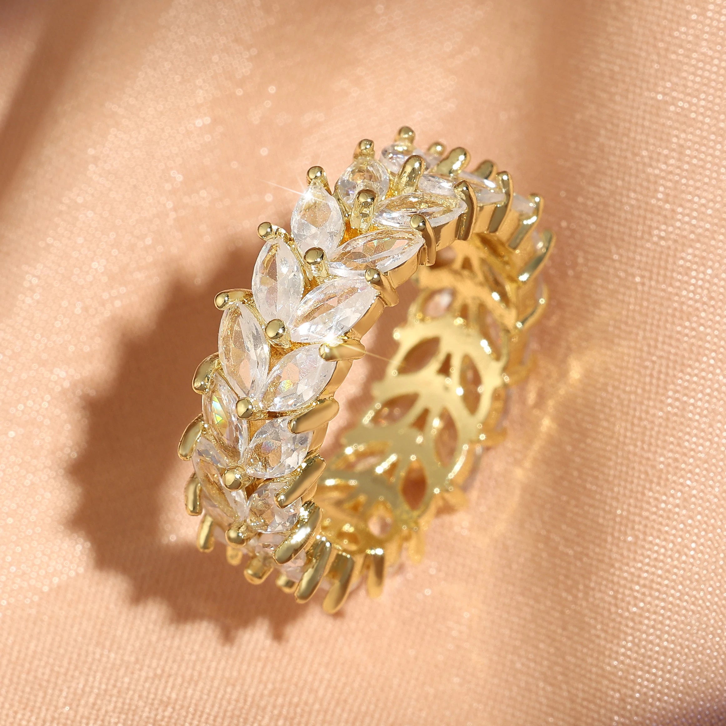 Veliora Baguette CZ Statement Ring ✨