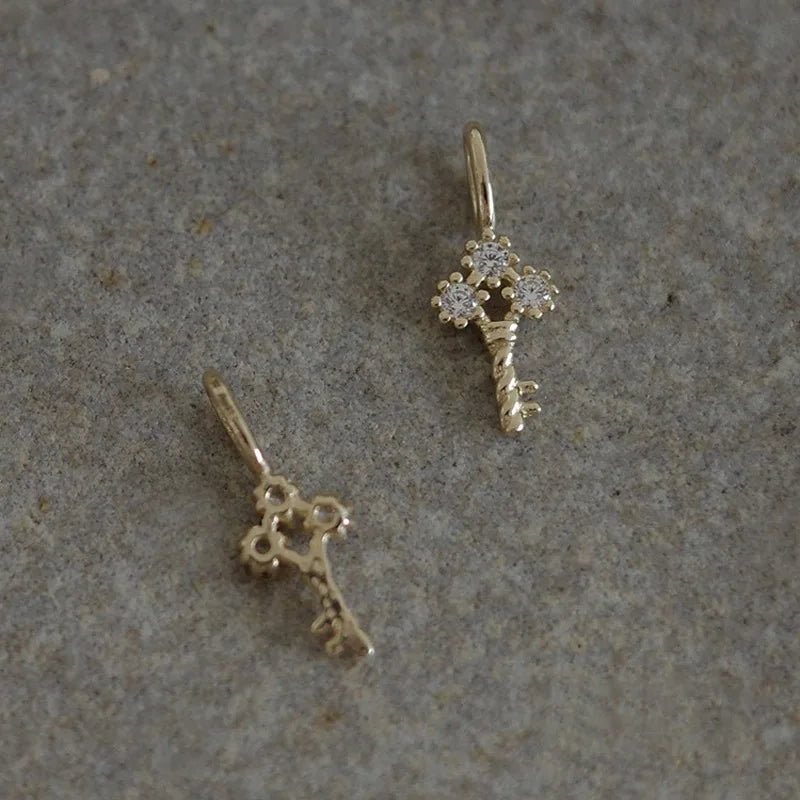 Zircon Key Necklace