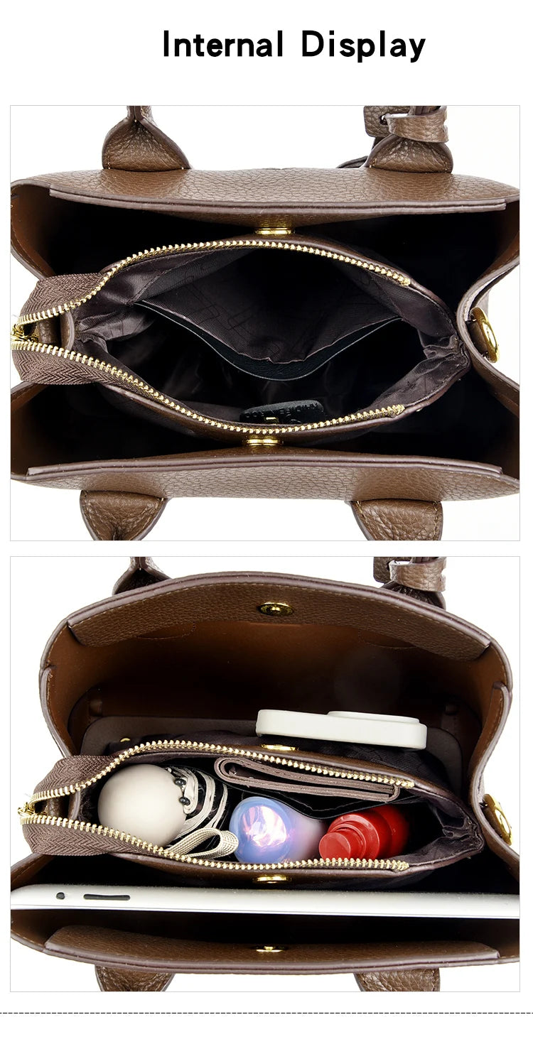 Veliora Trio Layered Crossbody Bag