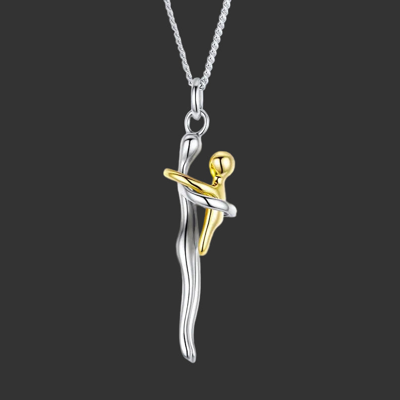Veliora Mother & Child Hug Necklace