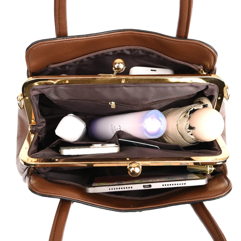 Veliora Aurelia Leather Tote