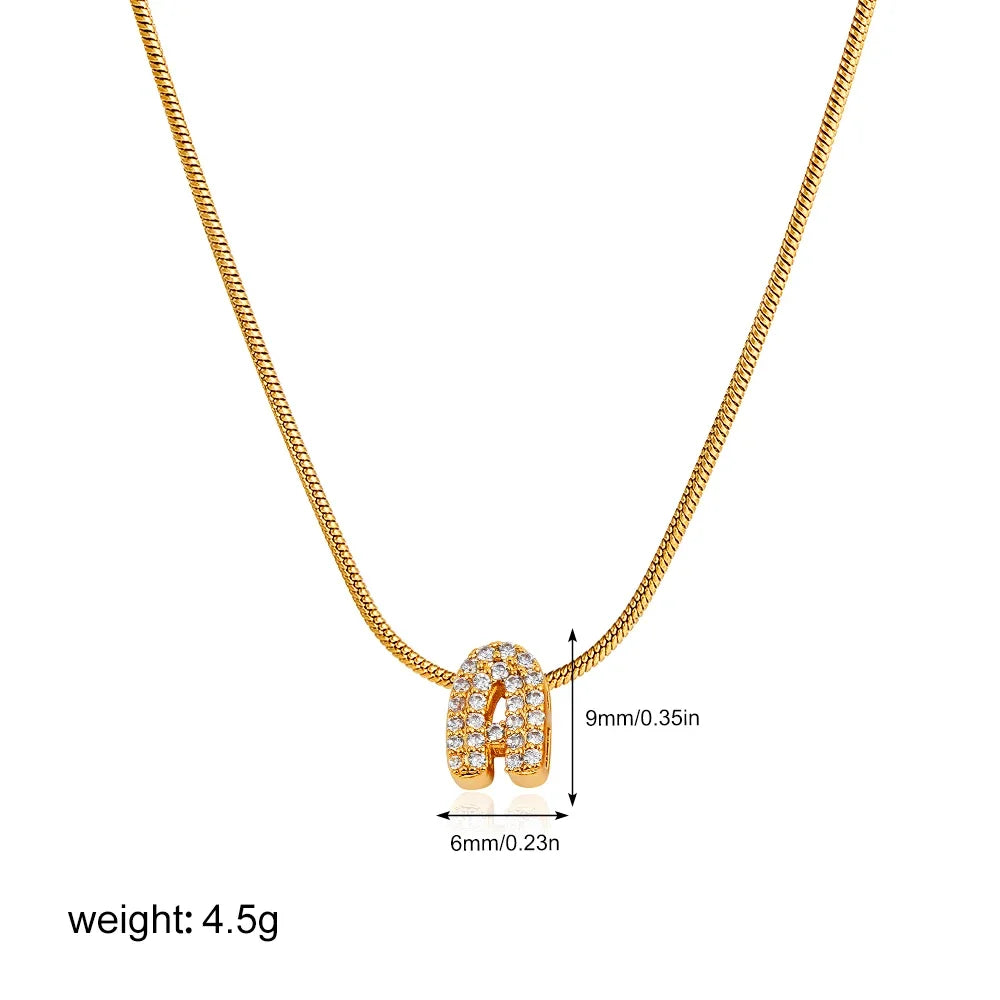 Veliora Signature Initial Necklace ✨