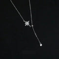 Veliora Silver Star Charm Necklace ✨