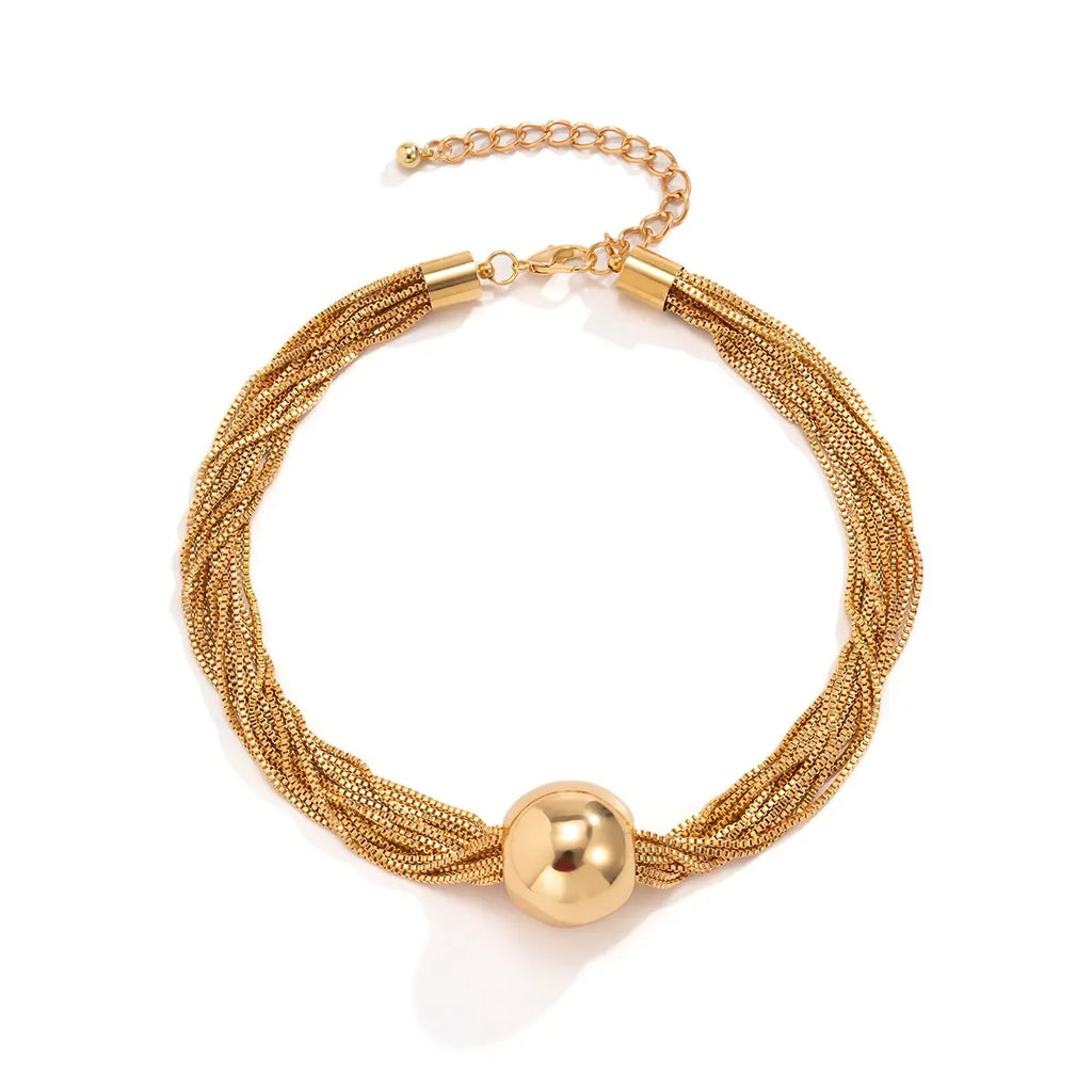 Veliora Bold Twisted Chain Necklace ✨