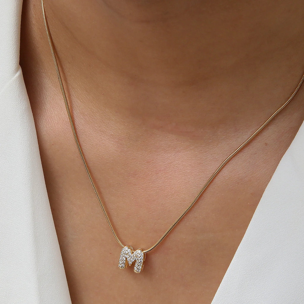 Veliora Signature Initial Necklace ✨