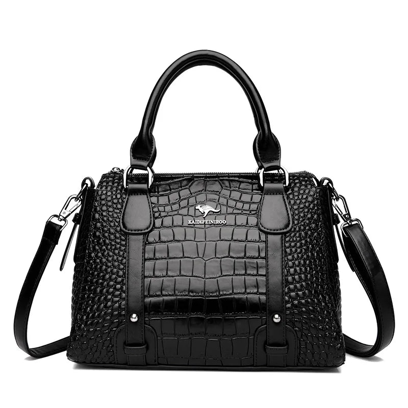 Veliora Luxury Soft Leather Crossbody Bag 👜