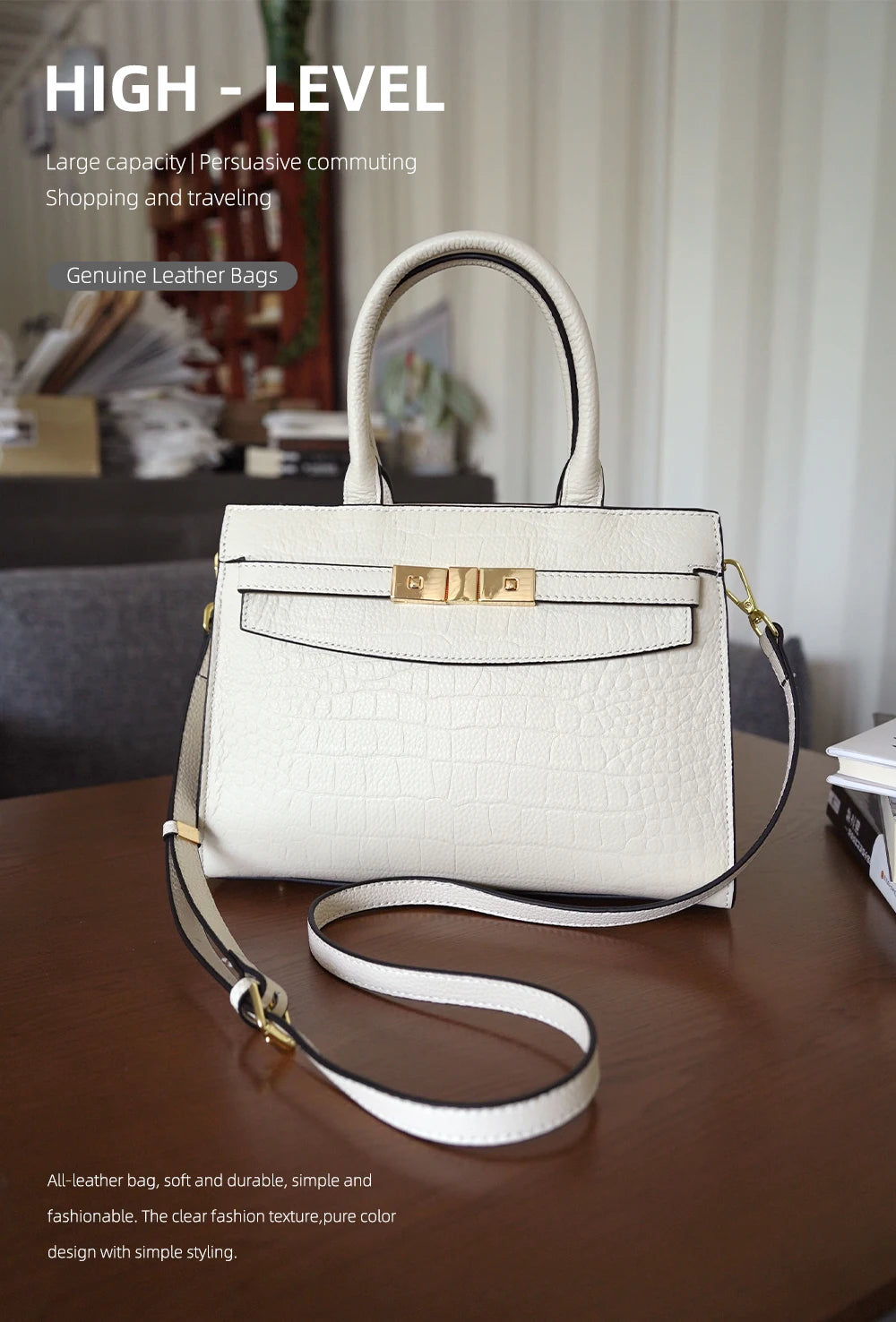 Veliora Heritage Leather Work Bag