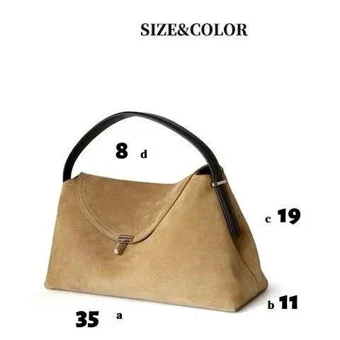 Veliora Heritage Satin Leather Shoulder Bag 👜