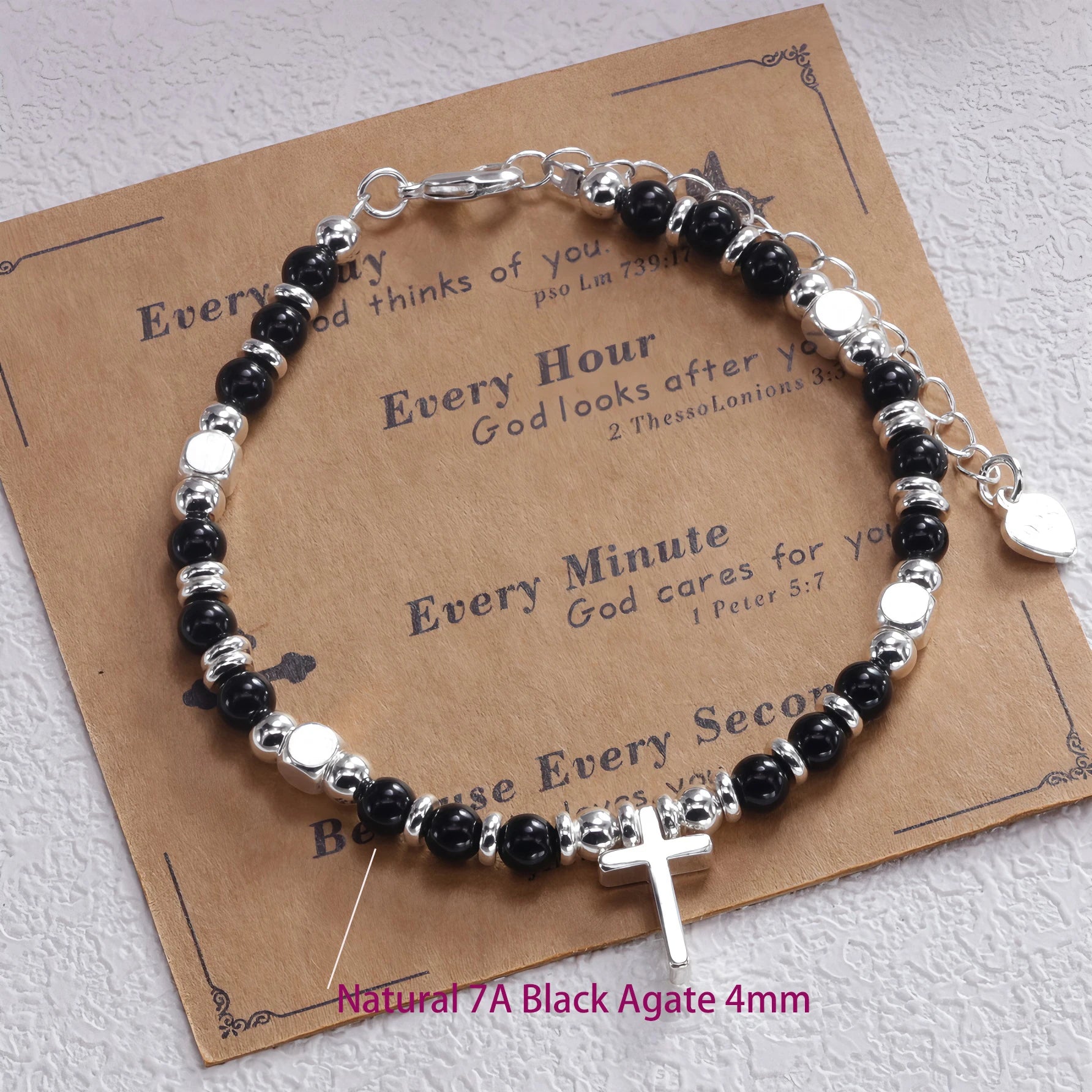 Love Heart Bead Bracelet