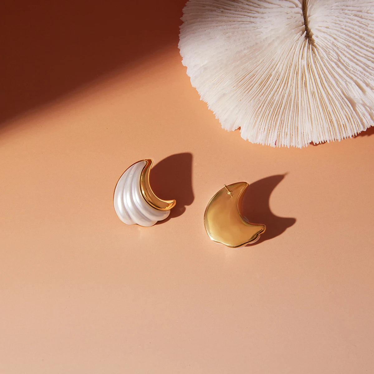 Veliora Luna Pearl Stud Earrings ✨