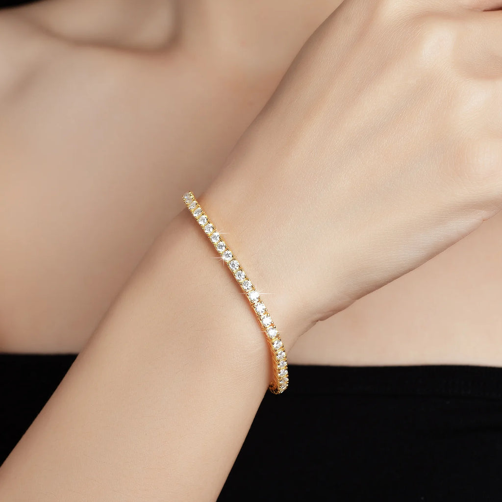 Moissanite Tennis Bracelet