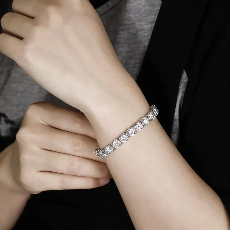 Moissanite Tennis Bracelet