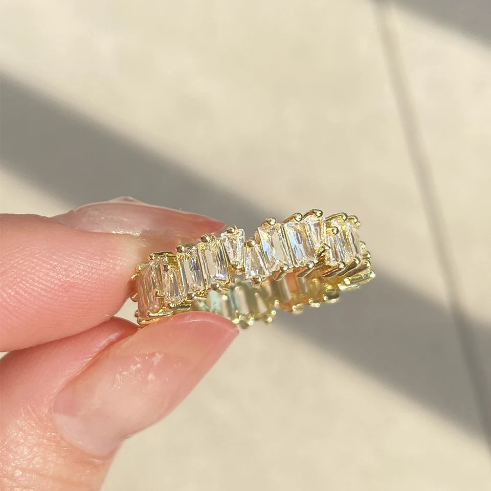 Veliora Baguette CZ Statement Ring ✨