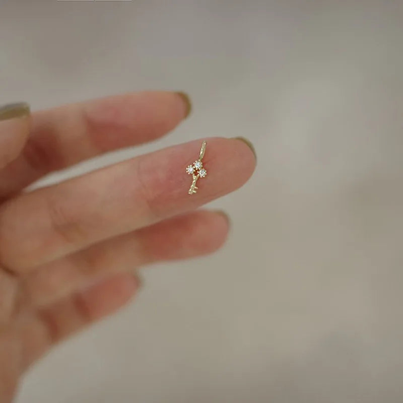 Zircon Key Necklace