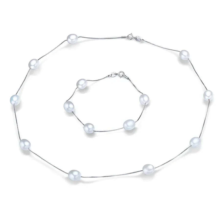 Veliora Freshwater Pearl Jewelry Set