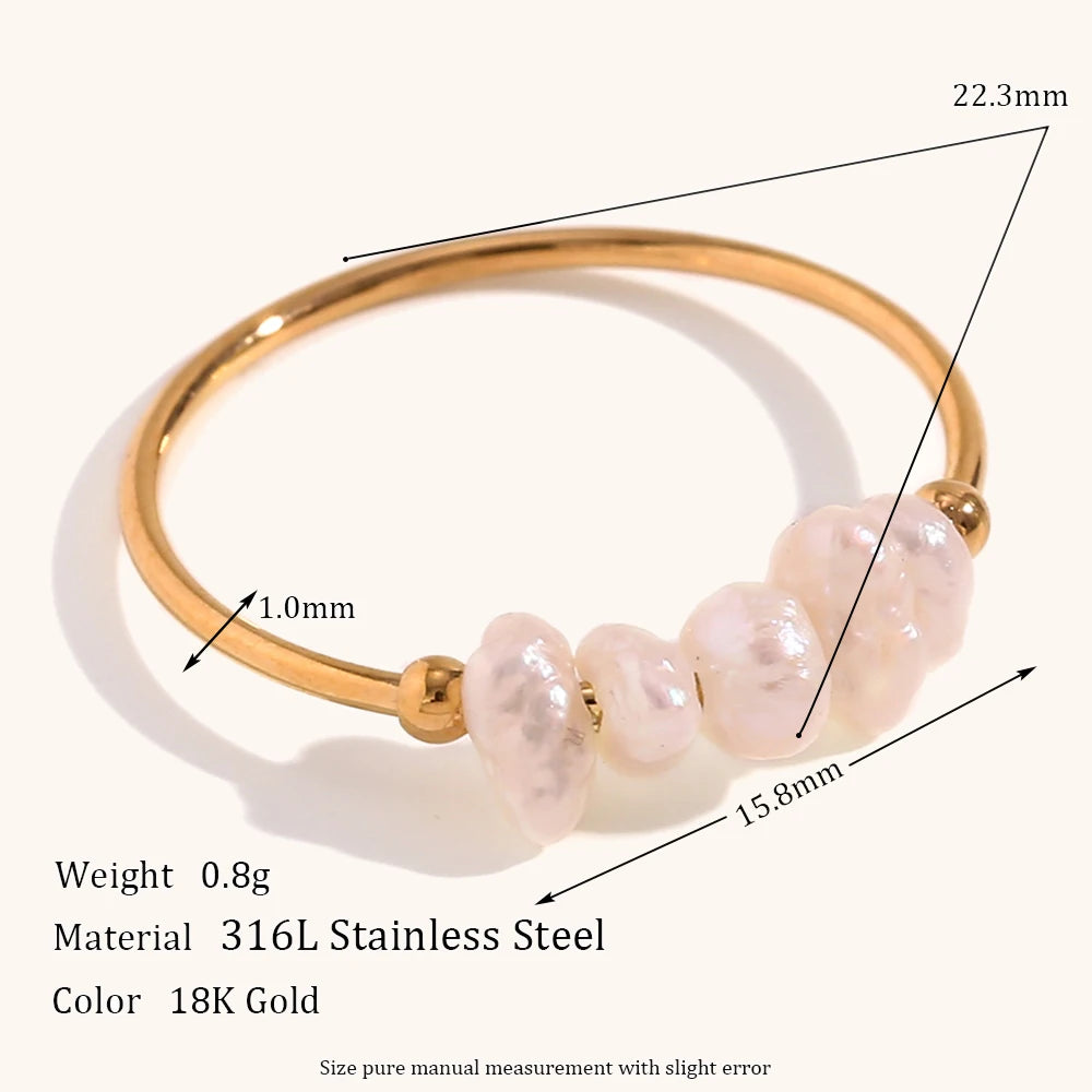 Veliora Pearl Muse Ring ✨