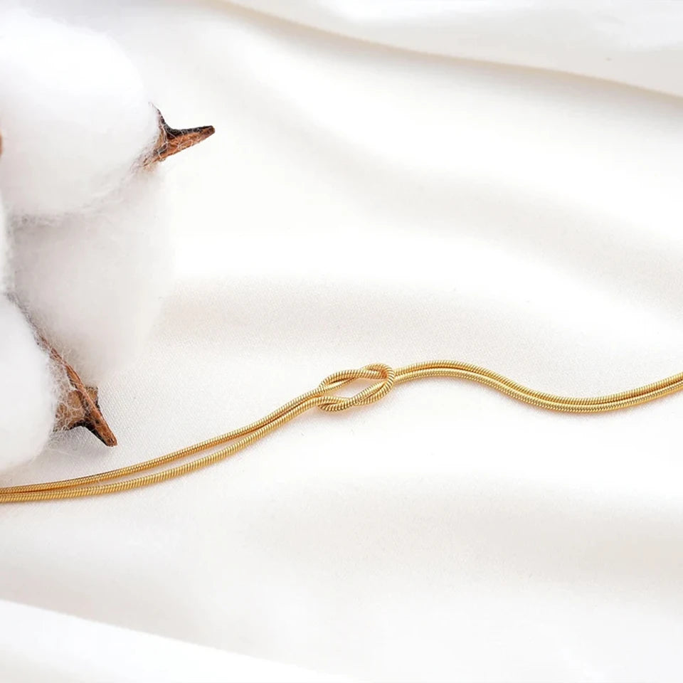 Veliora Gold Snake Chain Bracelet ✨