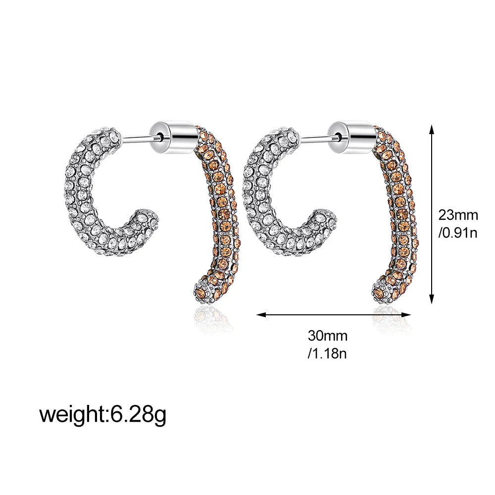 Veliora Prism Zircon Stud Earrings