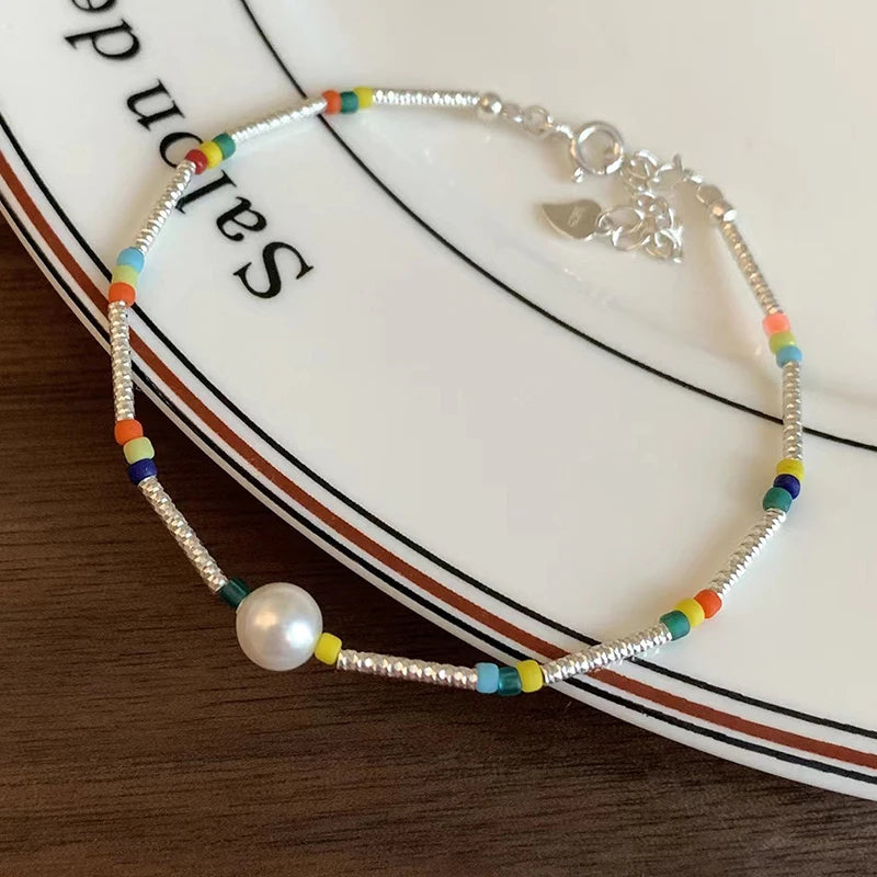 Love Heart Bead Bracelet