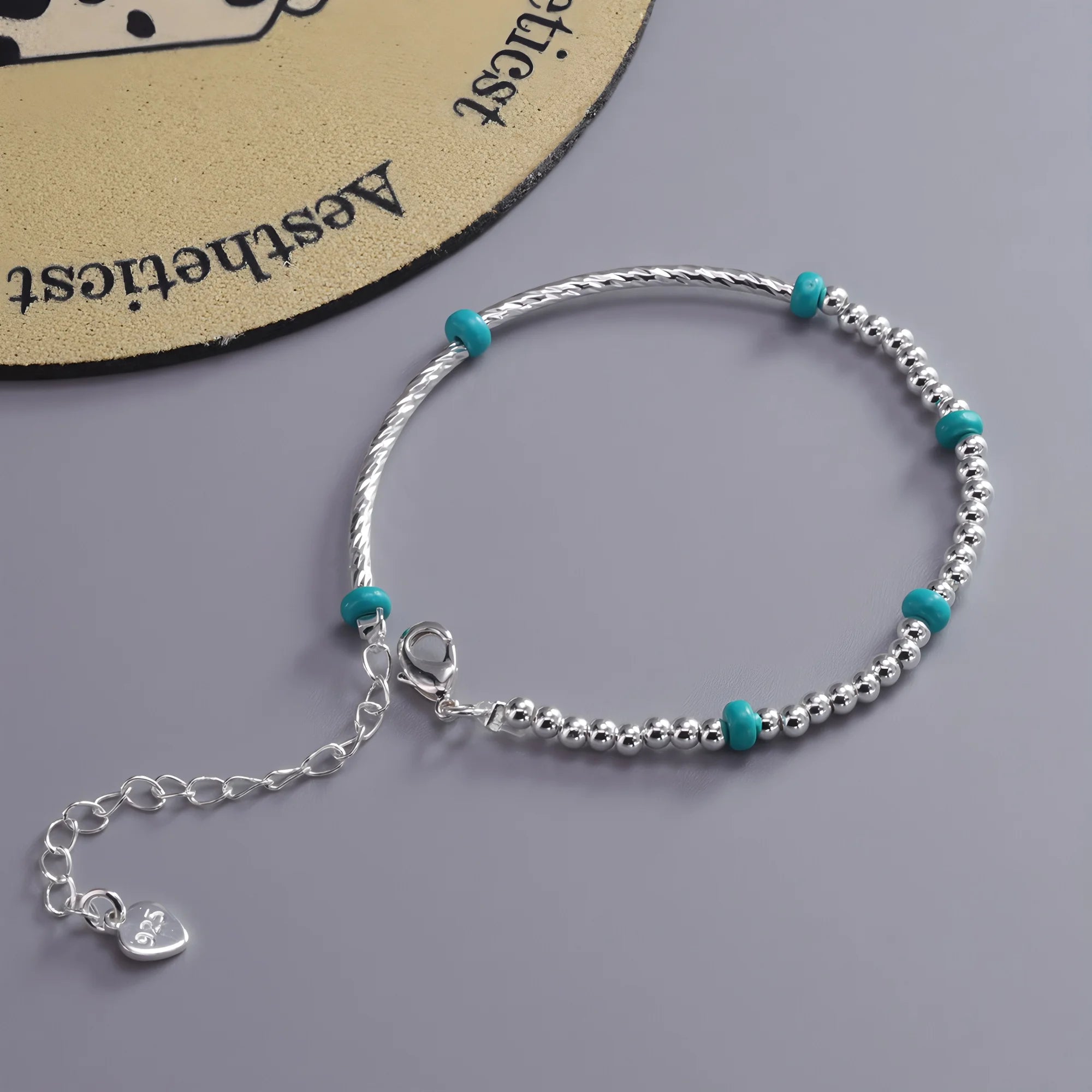 Love Heart Bead Bracelet